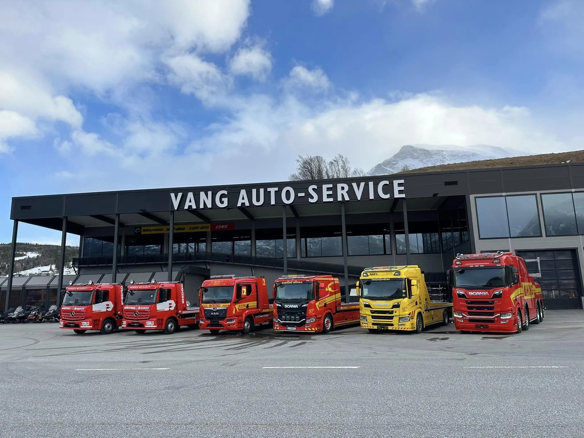 Bärgningsfordon från Vang Auto-Service